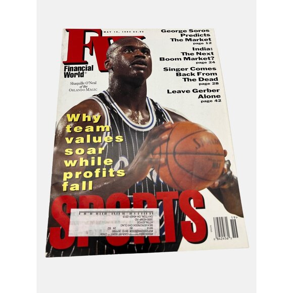 Lot Of 1990s Shaquille O'Neal Memorabilia Magazines & Shaq Pepsi Display Card - Picture 4 of 7